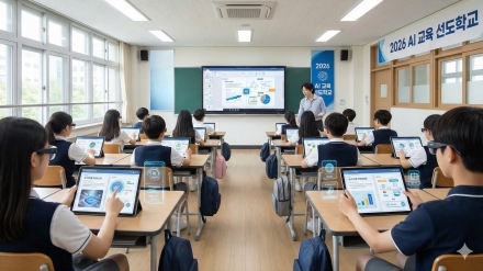"교과서 대신 데이터로?"… 2026 AI 교실, 혁신의 이상과 현실의 과도기