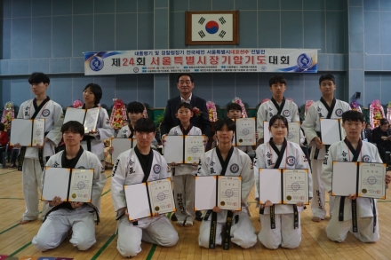 제24회 서울특별시장기 합기도대회 성료... 전국체전 대표 선발전 겸해 열기 가득
