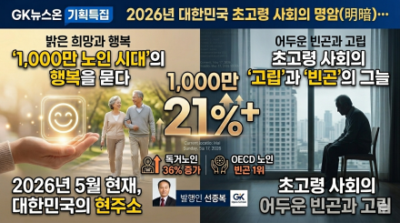 2026년 대한민국 초고령 사회의 명암(明暗)… ‘1,000만 노인 시대’의 행복을 묻다