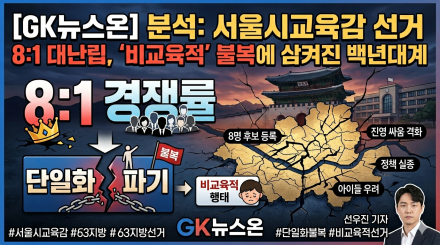‘8대 1’ 최고 경쟁률 속 얼룩진 서울시교육감 선거… ‘불복·난립’에 삼켜진 백년대계