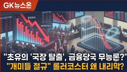 "일상이 된 서킷브레이커" 한국 증시 구조적 변동성 왜 도박판 됐나